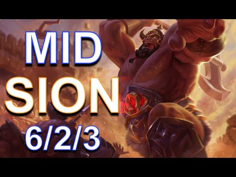 HEARTSTEEL TANK SION MID vs Akali = DOMINATION | League of Legends Season 13