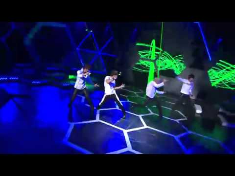 110226 [HD] MBLAQ Music Core - Again.flv