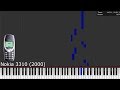 Dark MIDI NOKIA TUNE With History