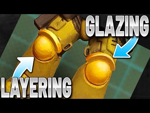 How to do Layering and Glazing - Miniature Painting 101