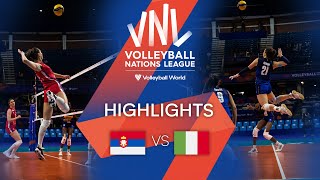 Download lagu 🇷🇸 SRB vs. 🇮🇹 ITA - Highlights Week 2 | Women's VNL 2022 mp3