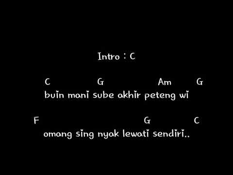 Kunci Gitar & Lirik Lagu "NEGARO JOH". (KRISNA PURPA feat DIAN KRISNA).
