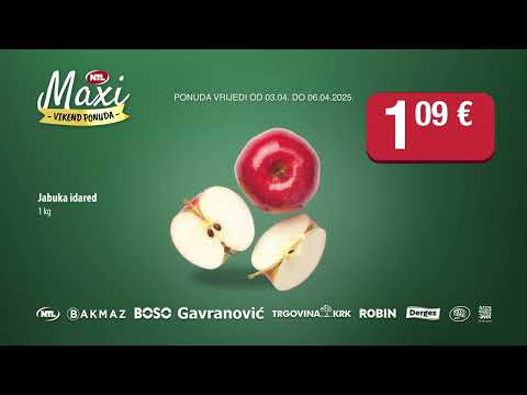 Maxi vikend ponuda 03.04.- 06.04.2025. / MAXI14