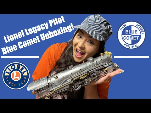 Lionel Legacy Pilot Blue Comet Unboxing!