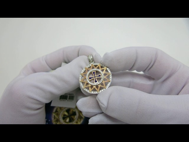 Серебряный кулон "Звезда Эрцгаммы" ксх12 Видеообзор