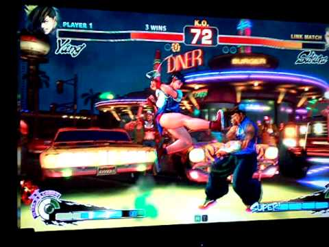 SSF4 AE: Yang vs Sakura