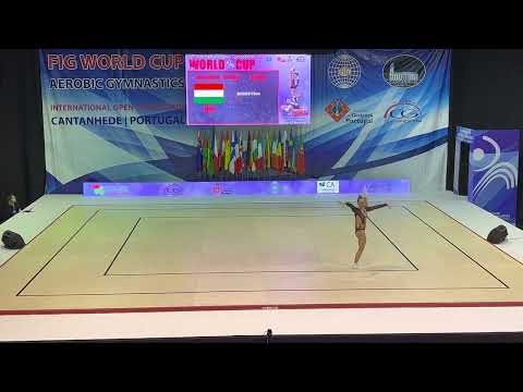 World Cup Aerobic Gymnastics Cantanhede 2022 IW Hungary AKOSHEGYI Dora