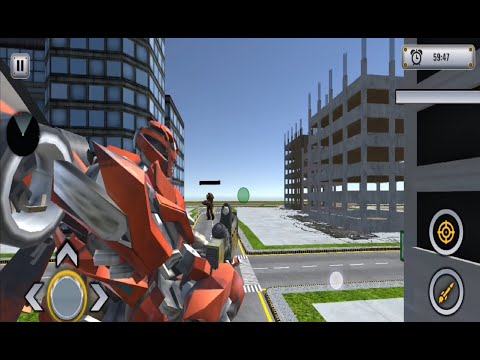 Tiger Robot Transforming Games : Robot Car Games