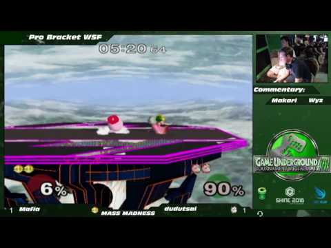 Mass Madness 10 SSBM - Mafia (Peach) vs. dudutsai (Jigglypuff) - Melee WSF