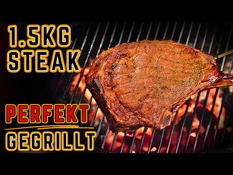 So grillst du 1.5kg Tomahawk Steak ganz easy! 🥩