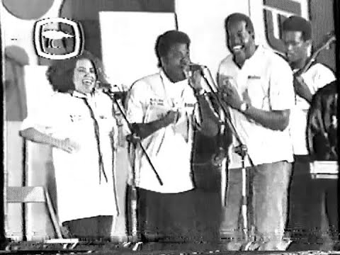 Ban Trek E - Tumba fesival 1992 - Final- School Maria Cornelia- Sound Check - Fa Henriquez