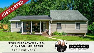 9205 Piscataway Rd Clinton MD | Private Retreat with 2 Kitchens | Home for Sale