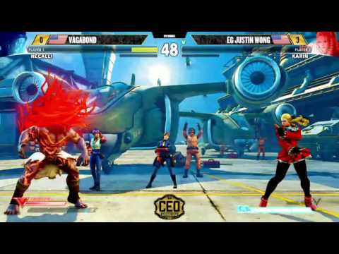 CEO2016 SFV RUMBLE - VAGABOND vs EG JUSTIN WONG