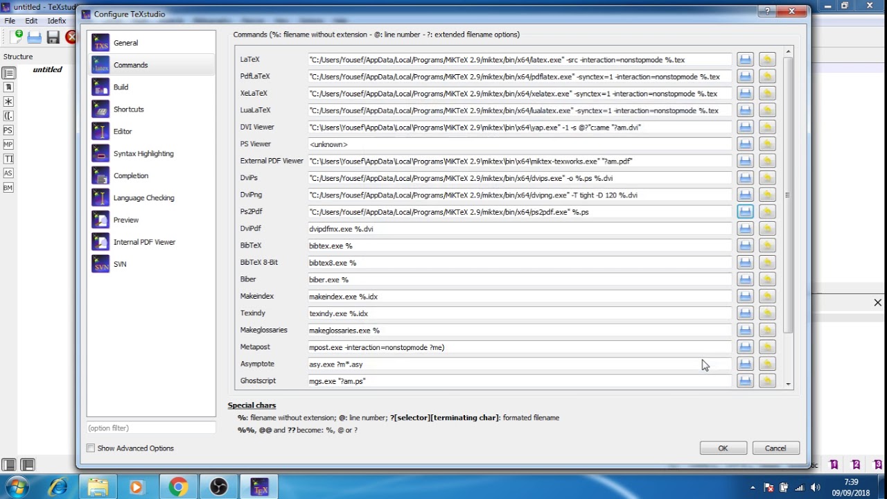 How to configure TexStudio with MiKteX | TexStudio Configuration