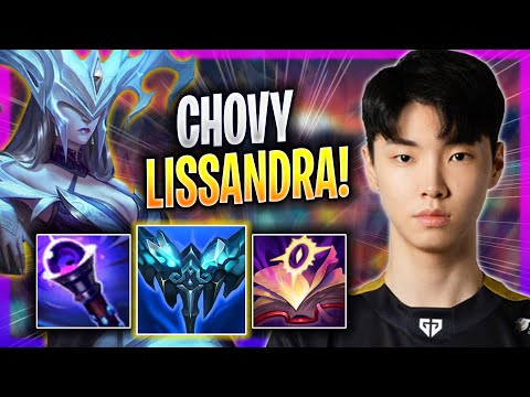 CHOVY PERFECT GAME WITH LISSANDRA! - GEN Chovy Plays Lissandra MID vs Leblanc! | Season 2023