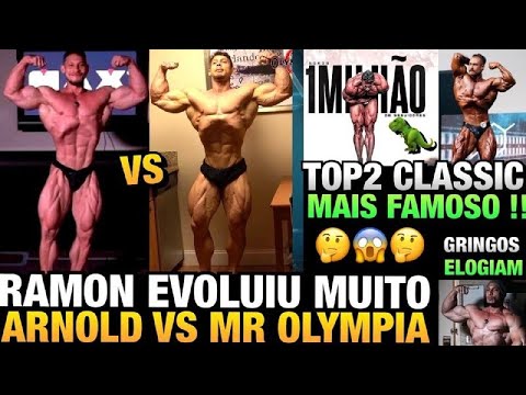 CRITICAS DOS GRINGOS AO RAMON SUMIRAM - RAMON ARNOLD OHIO VS MR OLYMPIA - DINO COM 1 MILHÃO NO INSTA