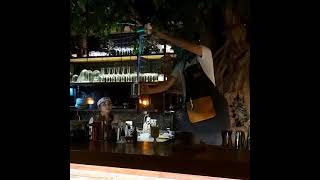 Agimat in Manila bartender cocktail show
