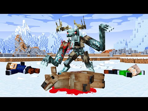 Ice Wendigo in Minecraft! (Urban Legends)
