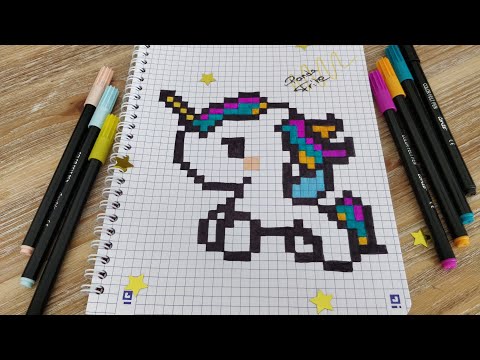 Pixel Art Licorne 🦄