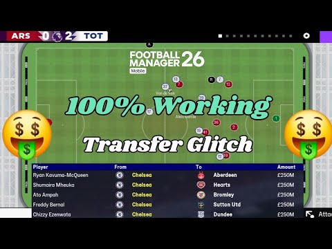 250 Million For ONE PLAYER | Working Transfer Glitch in Football Manager Mobile 26
