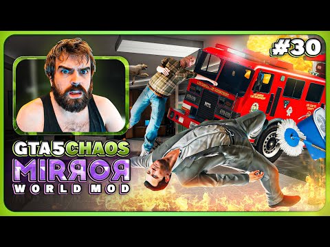 GTA 5 Chaos Mod Challenge: Mirror World & Rainbomizer Madness! Episode 30 - S07E30