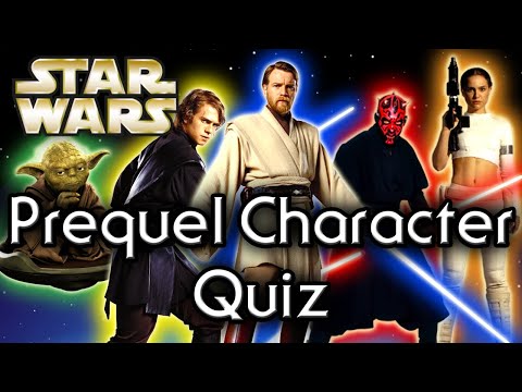 Find out YOUR Star Wars PREQUEL Trilogy Character! - Star Wars Quiz