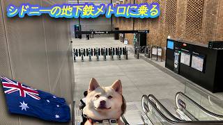 022 シドニーの地下鉄メトロに乗る Riding Sydney Metro