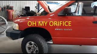 2002 dodge ram 1500 orifice tube replacement