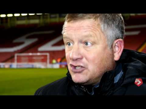 Chris Wilder's Walsall reaction