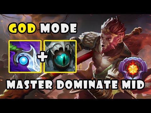 How to Play Monkey King Master Level Spammer Guide in GOD MODE | Dota 2 Gameplay 7.40