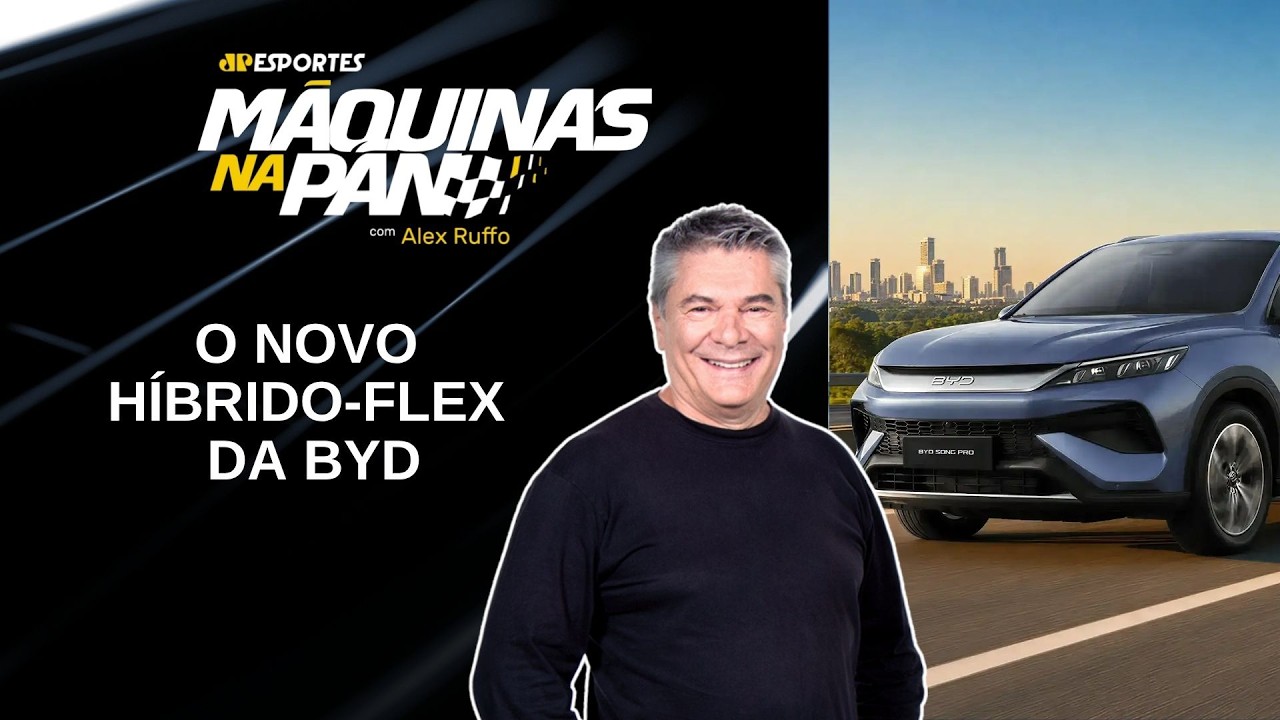 Novo BYD Song Pro Flex | MÁQUINAS NA PAN