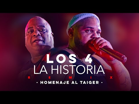 Los 4 - La Historia Remix | Homenaje a El Taiger