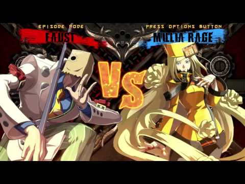 (PS4 1080p) GGXrdR Episode Mode - Faust 8/7/16