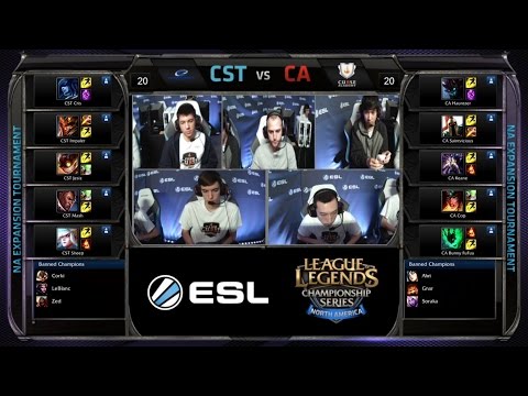 NA LCS Expansion CA vs CST Game 2 Highlights