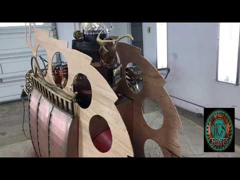 VLOG 31: Nemo’s Steampunk bar for the Nautilus