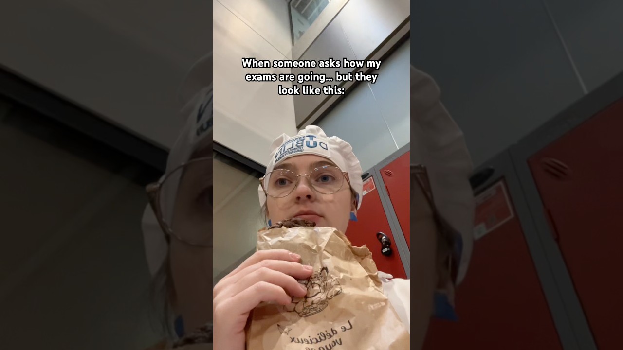 What bakery exams ACTUALLY look like… #bakery #pov