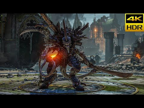 The Hive Tyrant Boss Fight｜Warhammer 40K Space Marine 2｜4K