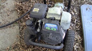 MY PRESSURE WASHER BLEW IT&#39;S HEAD OFF