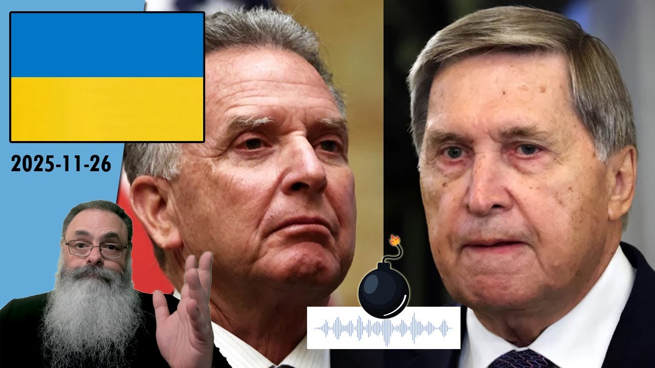 #Ucrânia 2025-11-26: LIGAÇÃO entre WITKOFF e USHAKOV EXPÕE favorecimento da RÚSSIA em NEGOCIAÇÃO