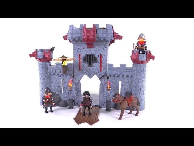 Vídeo relacionado con PLAYMOBIL - Castillo maletín del Barón Negro, playset (6697)