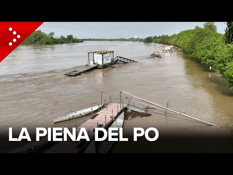 La piena del Po attraversa Piacenza, Cremona e ora si dirige verso l'Emilia Romagna