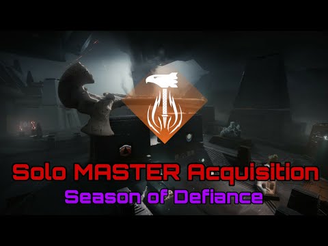 SOLO MASTER ACQUISITION (First Titan Clear) | Season of Defiance