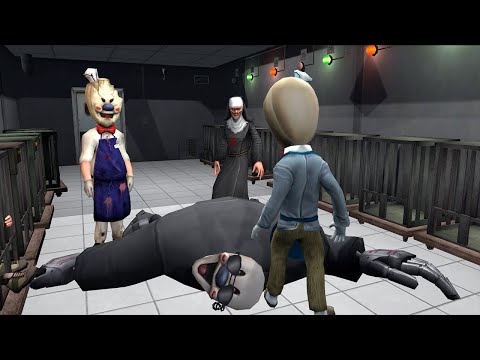 Ice Scream 4 wants to kill his father funny animation part 159