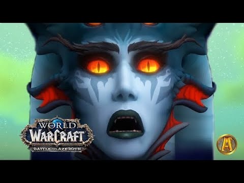 Cinématique de la Mort d'Azshara : Fin du Raid du Palais Éternel : N'Zoth brise les chaînes [Hist...