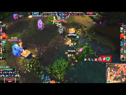 FNC Rekkles - Lucian Pentakill - LMQ vs Fnatic - World Championship 2014 - League of Legends