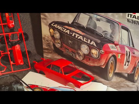 Lancia Fulvia HF Rally Monte Carlo 1972 1:24 Italeri 2025 Neuheit Bausatzbesprechung Unboxing
