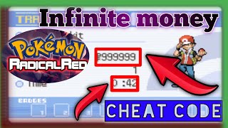 Pokemon Radical Red Infinite Money Cheat CodeInfin