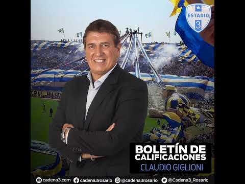Rosario Central Champion Report Card (RC 1-0 Platense) Claudio Giglioni on Cadena 3