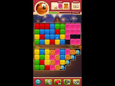 Toon Blast Level 680 - NO BOOSTERS 🐻🐺🐱 | SKILLGAMING ✔️