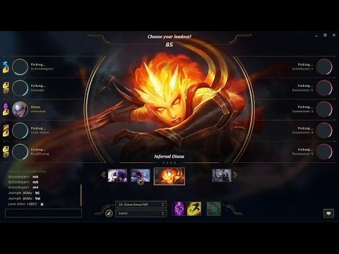 Diana vs Ziggs Mid - Diamond 5 - Patch 6.23